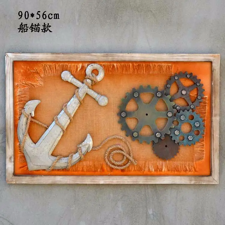 Metal Retro Creative LOFT IndustrialStyle Hanging Decoration with Gear Three-dimensional Canvas Painting for Restaurant Bar Cafe
Metal Retro Creative LOFT IndustrialStyle Hanging Decoration with Gear Three-dimensional Canvas Painting for Restaurant Bar Cafe