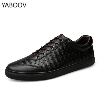 Men Casual Shoes Luxury Comfortable Weave Driving Flats Sneakers Shoes for Male Fashion Black Leather Shoes Zapatos De Hombre
Men Casual Shoes Luxury Comfortable Weave Driving Flats Sneakers Shoes for Male Fashion Black Leather Shoes Zapatos De Hombre