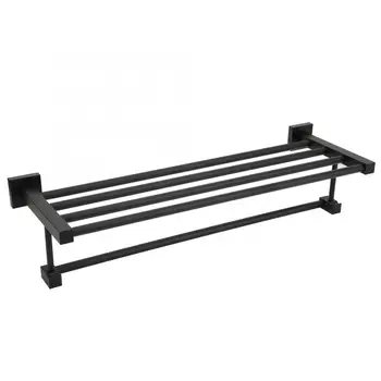 New Towel Rack Space Aluminum Bathroom Storage Rack Towel Rod Storage Organizer for Home Hotel Use Black Bathroom Products
New Towel Rack Space Aluminum Bathroom Storage Rack Towel Rod Storage Organizer for Home Hotel Use Black Bathroom Products