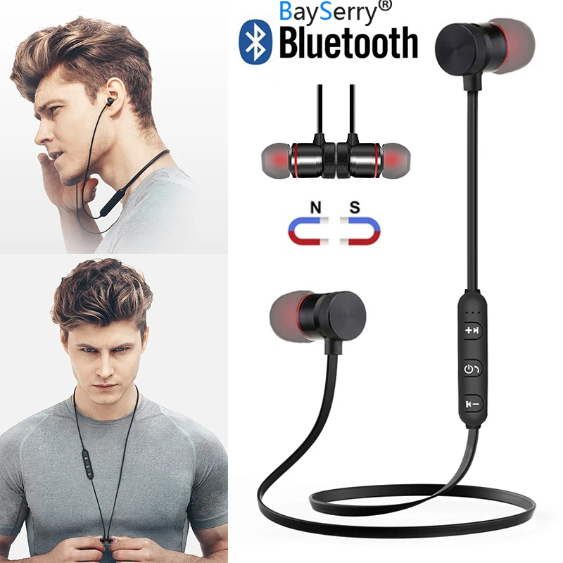 BaySerry 2020 Wireless Bluetooth Earphones Running Headphones Stereo Bass Headset Earbuds Handsfree for Samsung S10 S9 S8 S7 LG
BaySerry 2020 Wireless Bluetooth Earphones Running Headphones Stereo Bass Headset Earbuds Handsfree for Samsung S10 S9 S8 S7 LG