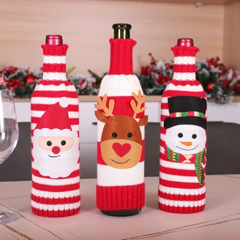 Christmas wine bottle bag wine sleeve santa hat bottle decoration Christmas Champagne Ornaments canvas wine bag table Decor
Christmas wine bottle bag wine sleeve santa hat bottle decoration Christmas Champagne Ornaments canvas wine bag table Decor