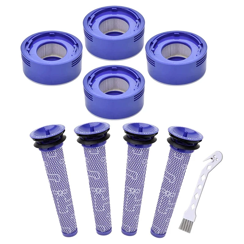 8Pack Filter Replacement Kit Compatible for Dyson V7, V8 Animal and Absolute Cordless Vacuum Vacuum Cleaner Accessories
8Pack Filter Replacement Kit Compatible for Dyson V7, V8 Animal and Absolute Cordless Vacuum Vacuum Cleaner Accessories