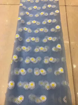 Fresh and elegant little chrysanthemum embroidery French mesh lace African lace fabric cute skirt design fabric
Fresh and elegant little chrysanthemum embroidery French mesh lace African lace fabric cute skirt design fabric