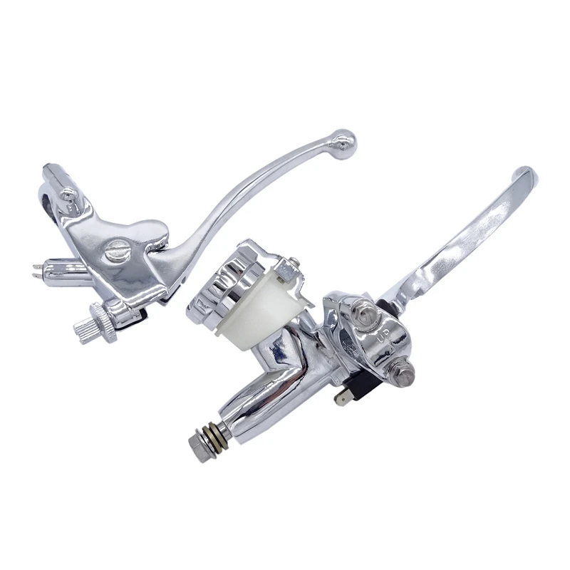 1 Pair 7/8" Motorcycle Chrome Brake Clutch Handlebar 22mm Brake Clutch Lever Motorbike Street Naked Cafe Racer Motorcycle Parts
1 Pair 7/8" Motorcycle Chrome Brake Clutch Handlebar 22mm Brake Clutch Lever Motorbike Street Naked Cafe Racer Motorcycle Parts
