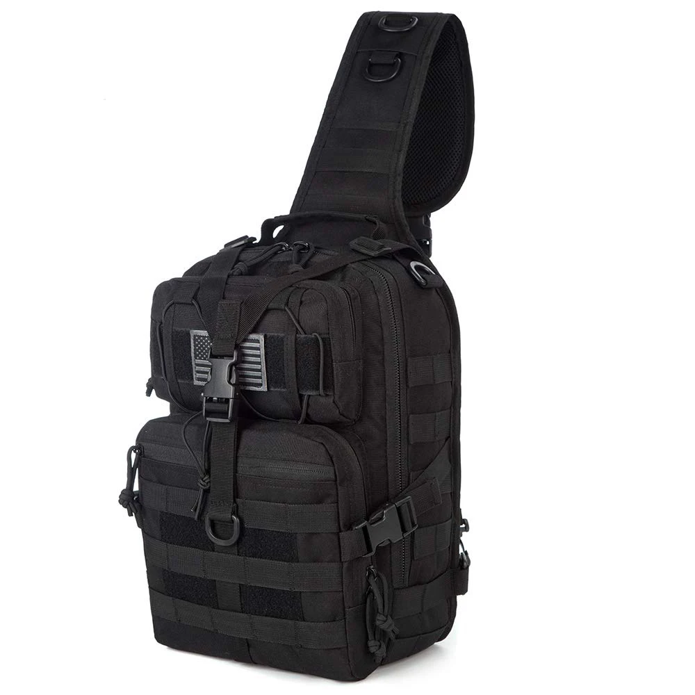 Tactical Sling Bag Pack Military Shoulder Backpack Everyday Carry Bag Multifunction Hunting Pack
Tactical Sling Bag Pack Military Shoulder Backpack Everyday Carry Bag Multifunction Hunting Pack