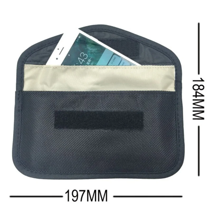 Signal Blocking Bag Cover Signal Blocker Case Pouch For Keyless Car Keys Radiation Protection Cell Phone
Signal Blocking Bag Cover Signal Blocker Case Pouch For Keyless Car Keys Radiation Protection Cell Phone