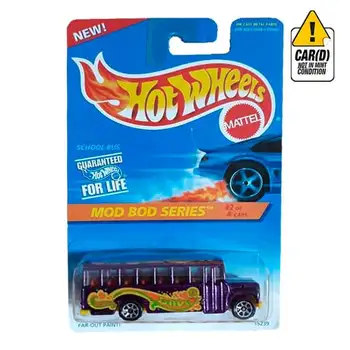 Hot Wheels School Bus Mod Bod Series 2/4 1996 long card
Hot Wheels School Bus Mod Bod Series 2/4 1996 long card