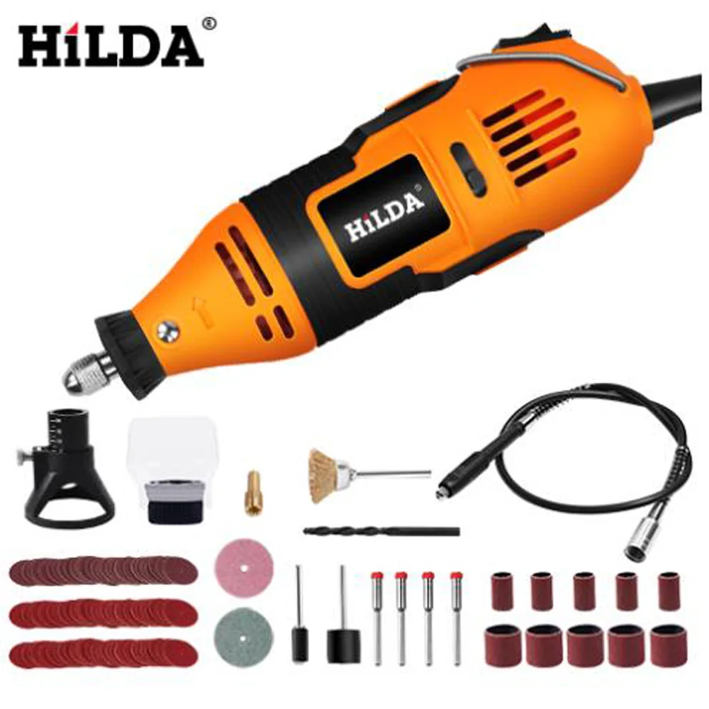 Mini Electric Drill Grinder Engraving Pen Power Rotary Tool Grinding Machine Electric grinder set kits