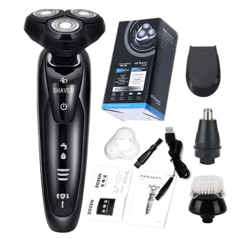 4 In 1 Shaver for Men Shaving Machines Nose and Ear Beard Trimmer Professional 4d Three Blade Body Razor Facial Hairdresser
4 In 1 Shaver for Men Shaving Machines Nose and Ear Beard Trimmer Professional 4d Three Blade Body Razor Facial Hairdresser