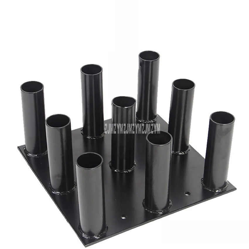 1PC Professional 9-Hole Barbell Bar Rack Holder For 50mm Olympics Barbell Rod Rack Storage Display Holder Equipment BR501-9
1PC Professional 9-Hole Barbell Bar Rack Holder For 50mm Olympics Barbell Rod Rack Storage Display Holder Equipment BR501-9