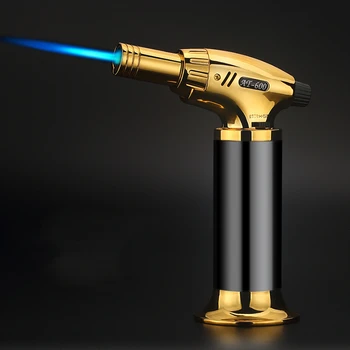 Torch lighter Turbo Pipe Gas Jet Lighters Butane Cigarette 1300 C Spray Gun Cigar Windproof lighters for Kitchen and BBQ TL001
Torch lighter Turbo Pipe Gas Jet Lighters Butane Cigarette 1300 C Spray Gun Cigar Windproof lighters for Kitchen and BBQ TL001