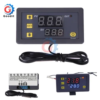 W3230 DC 12V AC 110V-220V 20A LED Digital Temperature Controller Thermostat Thermometer Regulator Heating Cooling Control Meter
W3230 DC 12V AC 110V-220V 20A LED Digital Temperature Controller Thermostat Thermometer Regulator Heating Cooling Control Meter