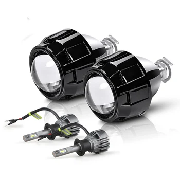 2pcs 2.5inch HID Bi-xenon LHD High Low Beam Mini H1 Projector Lens Headlight lenses for H4 H7 Car Headlights Retrofit Styling
2pcs 2.5inch HID Bi-xenon LHD High Low Beam Mini H1 Projector Lens Headlight lenses for H4 H7 Car Headlights Retrofit Styling