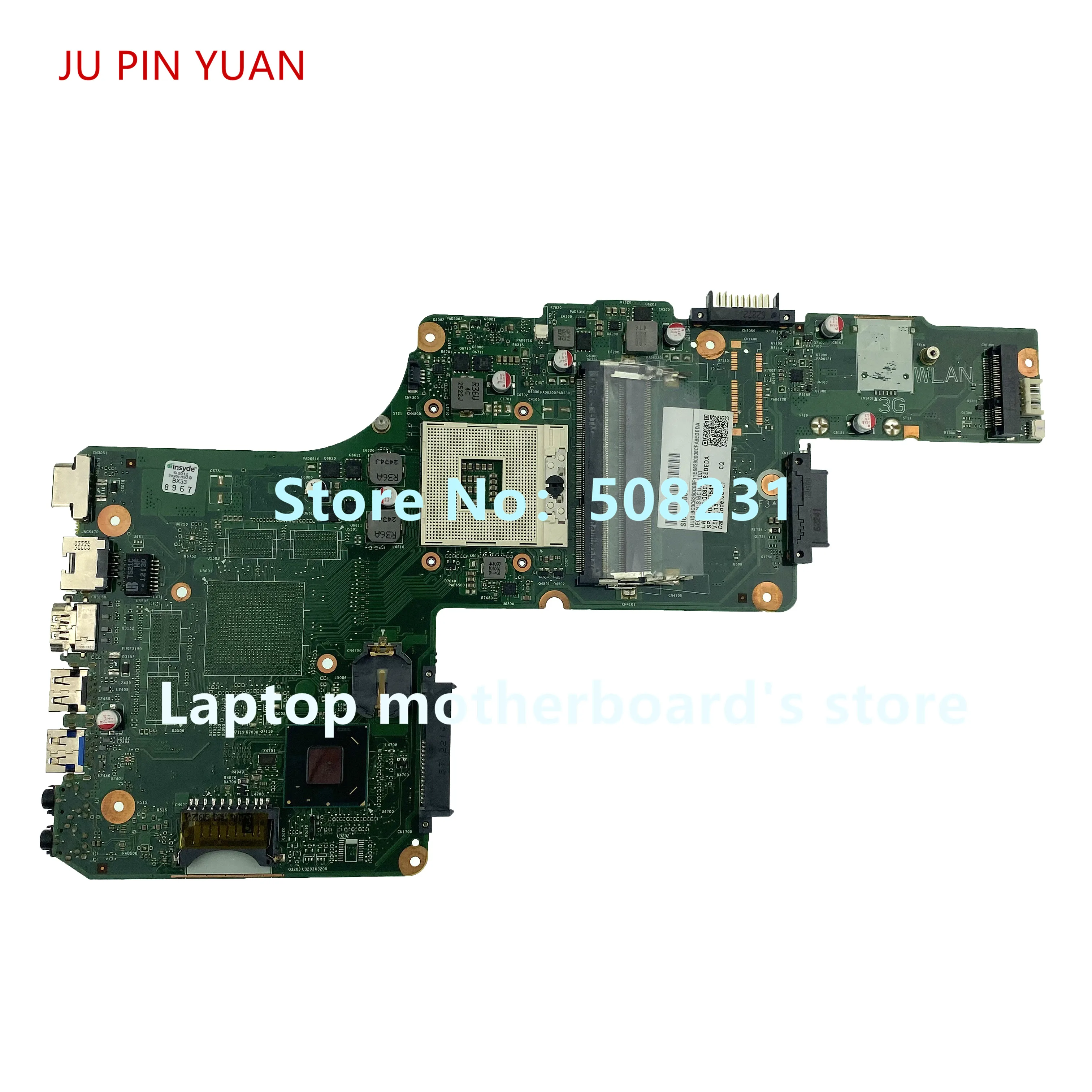 V000275290 V000275410 6050A2491301 Laptop Motherboard for Toshiba Satellite L855 C855 C850 Series Notebook PC
V000275290 V000275410 6050A2491301 Laptop Motherboard for Toshiba Satellite L855 C855 C850 Series Notebook PC