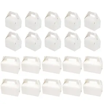 20PCS Cake Candy Boxes Collapsible Dessert Packaging Box Bakery Box With Handle Gifts For Kids 10 Small Size + 10 Big Size
20PCS Cake Candy Boxes Collapsible Dessert Packaging Box Bakery Box With Handle Gifts For Kids 10 Small Size + 10 Big Size