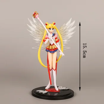 6.10" Anime Pretty Guardian Sailor Moon large size Wing Longleg PVC Action Figure Collectible Model Toy 15.5CM V3
6.10" Anime Pretty Guardian Sailor Moon large size Wing Longleg PVC Action Figure Collectible Model Toy 15.5CM V3