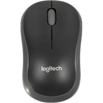 Mouse LOGITECH M185, wireless, USB, Gray