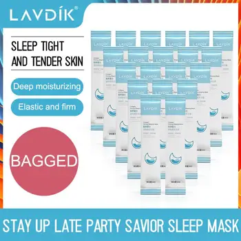 LAVDIK Sleeping Mask Good Night Frozen Film Collagen Disposable Moisturizing Shrink Pore Sleeping Mask Firming mascarillas TSLM2
LAVDIK Sleeping Mask Good Night Frozen Film Collagen Disposable Moisturizing Shrink Pore Sleeping Mask Firming mascarillas TSLM2