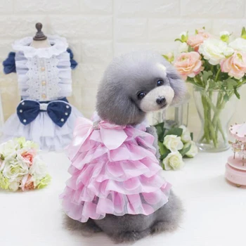 Summer Dog Lace Tullle Dress Pet Dog Clothes For Small Dog Party Birthday Wedding Bowknot Dress Puppy Costume Spring Pet Clothes
Summer Dog Lace Tullle Dress Pet Dog Clothes For Small Dog Party Birthday Wedding Bowknot Dress Puppy Costume Spring Pet Clothes