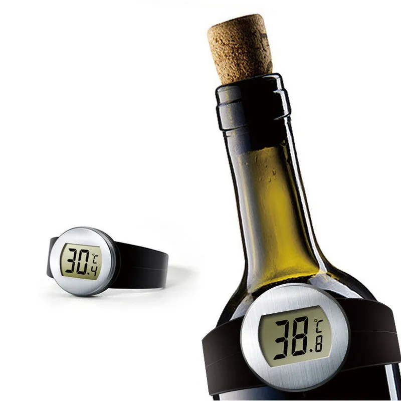 1PC Digital Read Thermometer Champagne and Wine Bottle Snap with LED Display for Wine Enthusiast
1PC Digital Read Thermometer Champagne and Wine Bottle Snap with LED Display for Wine Enthusiast