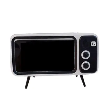 Creative Retro Tv Style Mobile Phone Bracket Card Wireless Speaker Outdoor 2 (2.0) V4.2+EDR Class 2 Play Video Plastic 3W 40mm
Creative Retro Tv Style Mobile Phone Bracket Card Wireless Speaker Outdoor 2 (2.0) V4.2+EDR Class 2 Play Video Plastic 3W 40mm