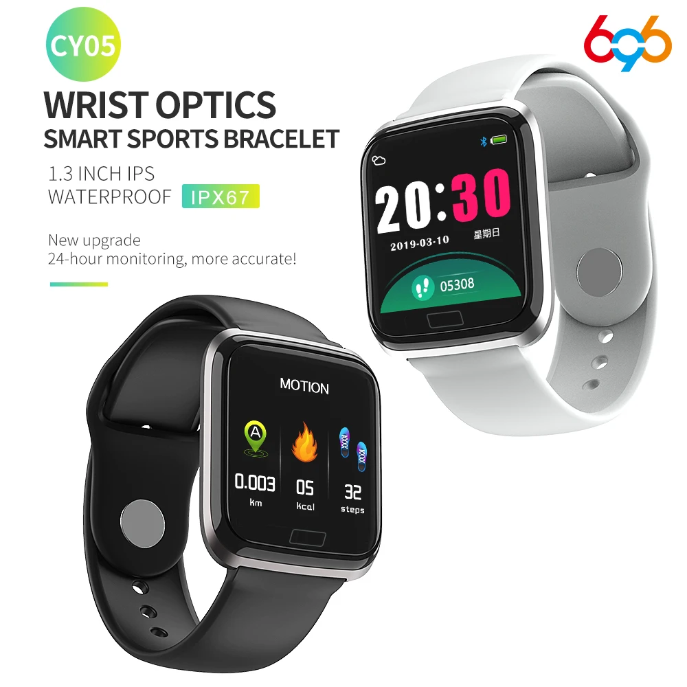 696 CY05 Smart Watch Men Waterproof Smartwatch Heart Rate Blood Pressure Smart Watch Women Wirstwatch For Android IOS 
696 CY05 Smart Watch Men Waterproof Smartwatch Heart Rate Blood Pressure Smart Watch Women Wirstwatch For Android IOS