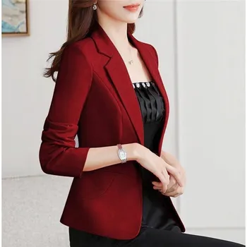 2020 Free Shipping New Spring Autumn Blazer Straight And Smooth Jacket Office Lady Style Coat Business Formal Wear Candy Color
2020 Free Shipping New Spring Autumn Blazer Straight And Smooth Jacket Office Lady Style Coat Business Formal Wear Candy Color