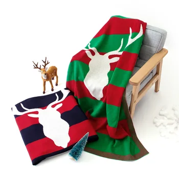 Christmas Warm Sofa Blanket Red Green Flannel Air Conditioner Blanket Decor Ornament Navidad Elk Infant Baby Stripe Knit Blanket
Christmas Warm Sofa Blanket Red Green Flannel Air Conditioner Blanket Decor Ornament Navidad Elk Infant Baby Stripe Knit Blanket