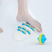 Foot Health Care Tool Acupuncture Massager Roller Ball Leg Relieve Plantar Fasciitis Stress Heel Arch Pain Shiatsu Acupressure
Foot Health Care Tool Acupuncture Massager Roller Ball Leg Relieve Plantar Fasciitis Stress Heel Arch Pain Shiatsu Acupressure