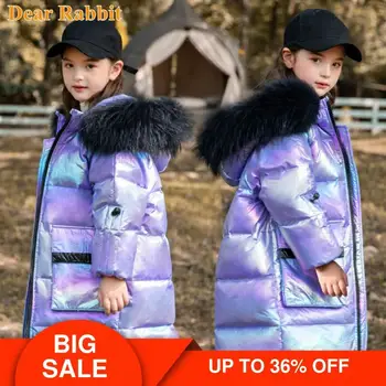 New Winter children's hooded coat parka real fur waterproof down jacket for Girls clothing thick warm clothes snowsuit Overalls
New Winter children's hooded coat parka real fur waterproof down jacket for Girls clothing thick warm clothes snowsuit Overalls