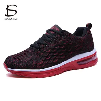 Men's Breathable Lace-up Running Sport Shoes Mesh Sports Casual Shoes New Fashion Fly Weave Fish Scale Outdoor Air Cushion Shoes
Men's Breathable Lace-up Running Sport Shoes Mesh Sports Casual Shoes New Fashion Fly Weave Fish Scale Outdoor Air Cushion Shoes