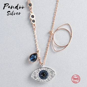 PANDOO Fashion Charm Sterling Silver Original 1:1 Copy, Temperament Fashion Short Clavicle Chain Female Luxury Jewelry Gifts
PANDOO Fashion Charm Sterling Silver Original 1:1 Copy, Temperament Fashion Short Clavicle Chain Female Luxury Jewelry Gifts