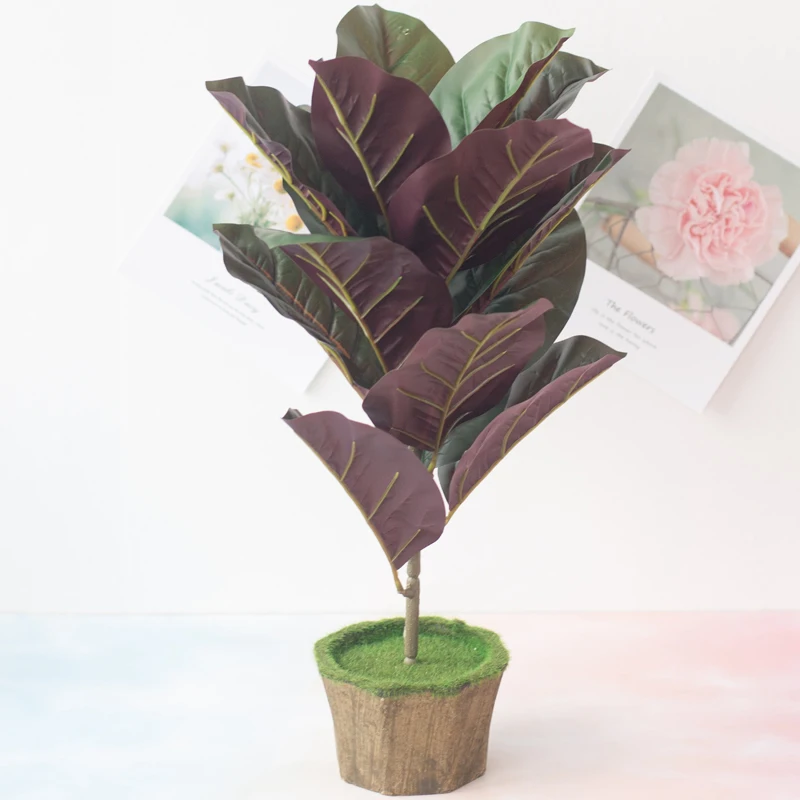 37cm 15heads Tropical Ficus Tree Artificial Large Plants False Palm Leaves Fake Banyan Tree Branch for Home Shop Decoration
37cm 15heads Tropical Ficus Tree Artificial Large Plants False Palm Leaves Fake Banyan Tree Branch for Home Shop Decoration