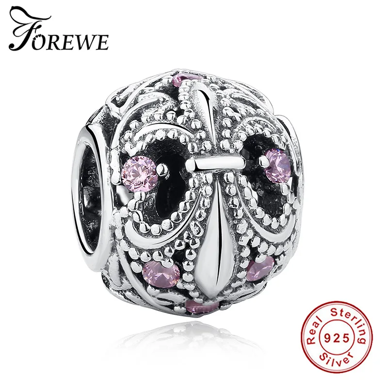 Forewe Crystal Zircon Round Charm Beads Authentic 925 Sterling Silver Fit Original Charm Bracelet Fine Jewelry
Forewe Crystal Zircon Round Charm Beads Authentic 925 Sterling Silver Fit Original Charm Bracelet Fine Jewelry
