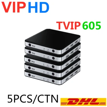 whole sale TVIP605 4K ULTRA Set top box Smart S 605 linux iptv box TVIP V.605 Tv Box 5pcs/lot
whole sale TVIP605 4K ULTRA Set top box Smart S 605 linux iptv box TVIP V.605 Tv Box 5pcs/lot