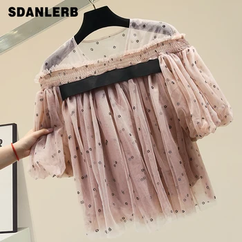 Loose Lace Mesh Shirt Female New Womens Blouses Tops Popular Ladies Tops Blusas Mujer De Moda 2020 Nancylim
Loose Lace Mesh Shirt Female New Womens Blouses Tops Popular Ladies Tops Blusas Mujer De Moda 2020 Nancylim
