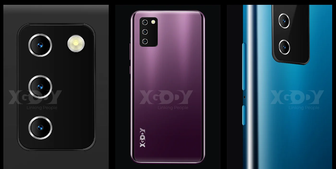 XGODY NOTE 10 Android 9.0 4G mobile phones 2GB RAM 16GB ROM Face ID 5MP Camera Dual SIM GPS WIFI 7.2" 19:9 smartphone Quad Core