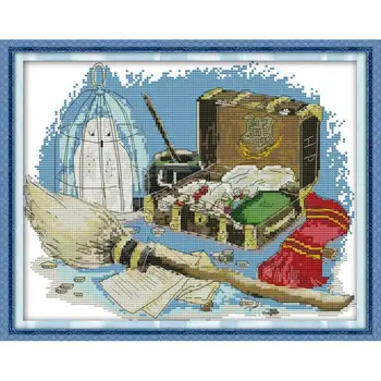 Joy Sunday Magic Box Cross Stitch Pattern 11CT 14CT Needlework Painting Cross Stitch Set for Embroidery Stamped Kits Home Decor
Joy Sunday Magic Box Cross Stitch Pattern 11CT 14CT Needlework Painting Cross Stitch Set for Embroidery Stamped Kits Home Decor