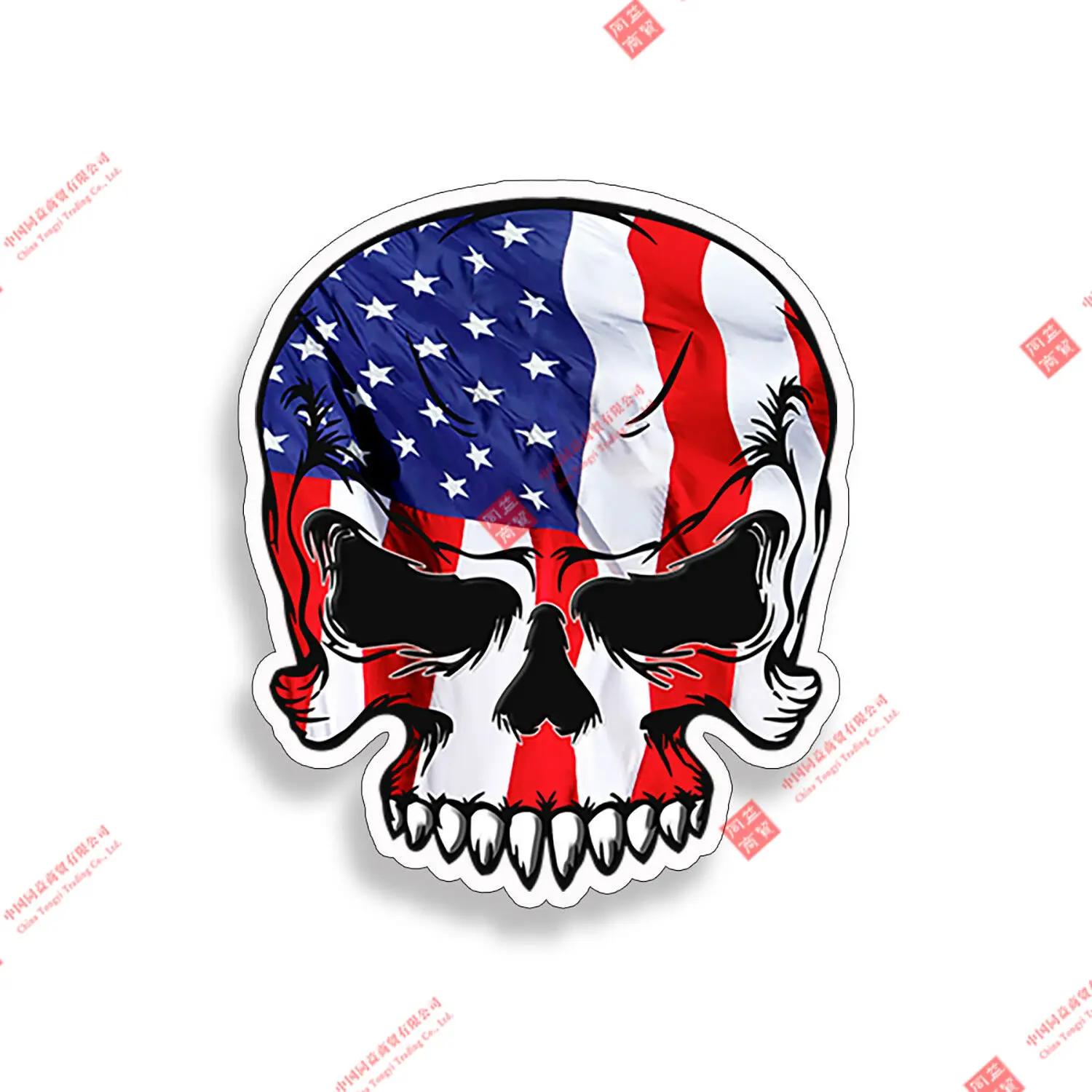 Creative USA American Skull Flag Sticker Helmet Cup Cooler Laptop Car Window Bumper Decal
Creative USA American Skull Flag Sticker Helmet Cup Cooler Laptop Car Window Bumper Decal