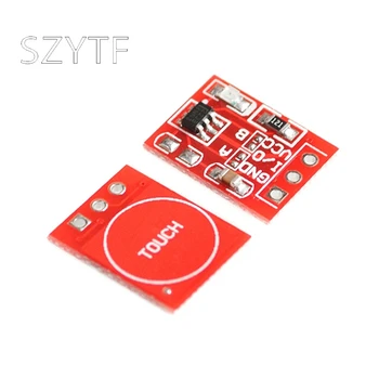 5Pcs TTP223 Touch Key Switch Module Touching Button Self-Locking/No-Locking Capacitive Switches Single Channel Reconstruction
5Pcs TTP223 Touch Key Switch Module Touching Button Self-Locking/No-Locking Capacitive Switches Single Channel Reconstruction