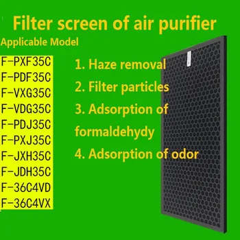 Carbon Air Filter Fit for Panasonic Air Purifier Filter F-ZXFP35C F-PXF35C/F-PDF35C/ F-VXG35C/F-VDG35C/F-PDJ35C/F-PXJ35C
Carbon Air Filter Fit for Panasonic Air Purifier Filter F-ZXFP35C F-PXF35C/F-PDF35C/ F-VXG35C/F-VDG35C/F-PDJ35C/F-PXJ35C