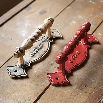 Vintage White Antique Red Barn Door Handles American style Countryside Pulls Iron Sliding Barn Door hardware
Vintage White Antique Red Barn Door Handles American style Countryside Pulls Iron Sliding Barn Door hardware