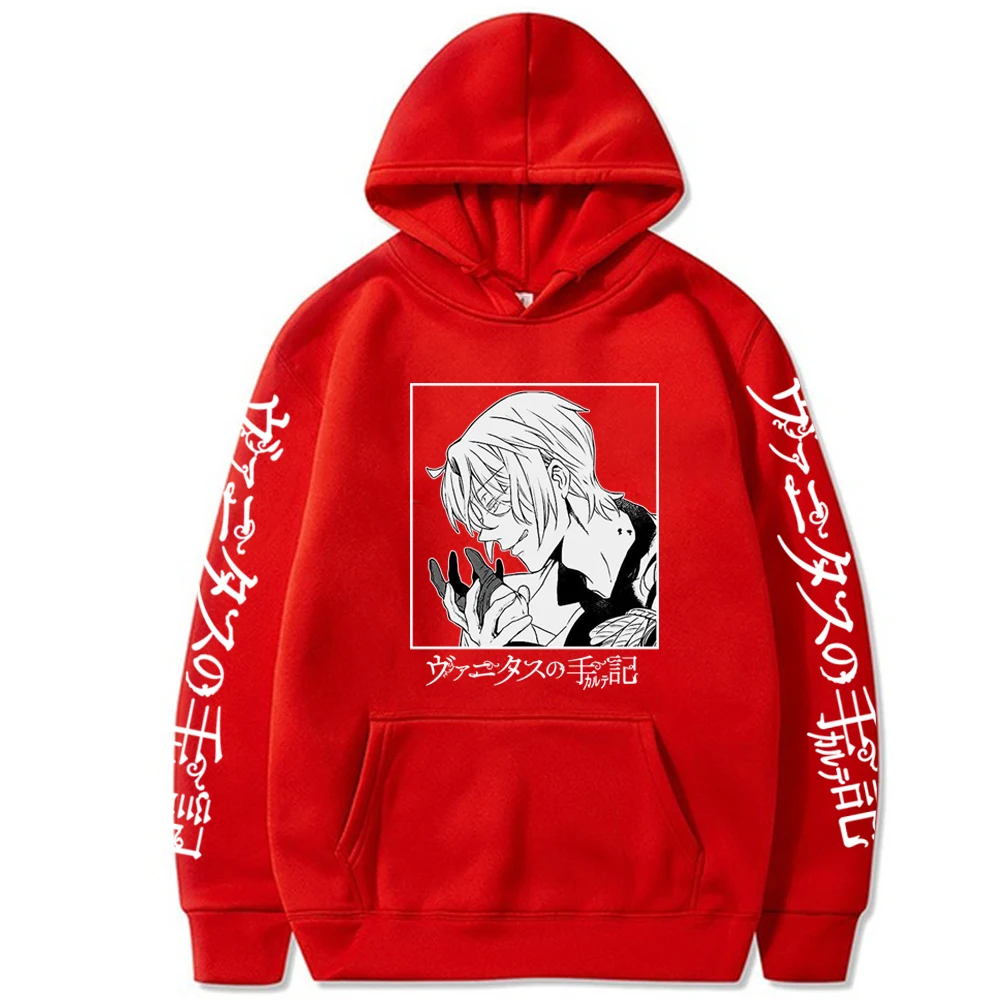Anime The Case Study of Vanitas Printed Hoodie Harajuku Casual Noe Archiviste Long Sleeve Pullover Homme
Anime The Case Study of Vanitas Printed Hoodie Harajuku Casual Noe Archiviste Long Sleeve Pullover Homme