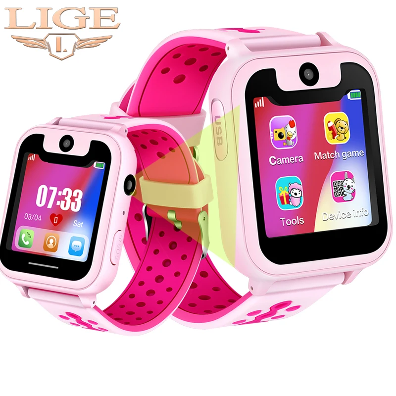 LIGE Children's Smart Watch LBS Oositioning Tracker SOS one button for help anti-lost Baby Watch Voice Micro Chat Kid smartwatch 
LIGE Children's Smart Watch LBS Oositioning Tracker SOS one button for help anti-lost Baby Watch Voice Micro Chat Kid smartwatch