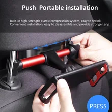 Telescopic Car Rear Pillow Phone Holder 360 Rotating Tablet Stand Seat Back Headrest Mounting Bracket for All Phone Tablet
Telescopic Car Rear Pillow Phone Holder 360 Rotating Tablet Stand Seat Back Headrest Mounting Bracket for All Phone Tablet