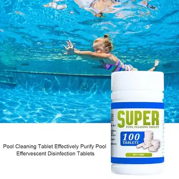 Pool Cleaning Tablet Effectively Purify Pool Effervescent Disinfection Tablets Disinfectant Environmental Protection New
Pool Cleaning Tablet Effectively Purify Pool Effervescent Disinfection Tablets Disinfectant Environmental Protection New