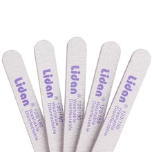 2 pièces/paquet limes à ongles blanches éponge diamant tampon à ongles fichier lavable Lime Unghie 100/180 ongles polisseur bloc manucure fournisseurs(China)