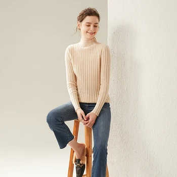 2019 Autumn and Winter New High collar Sweater Autumn New Pure Color High collar thick sweater
2019 Autumn and Winter New High collar Sweater Autumn New Pure Color High collar thick sweater