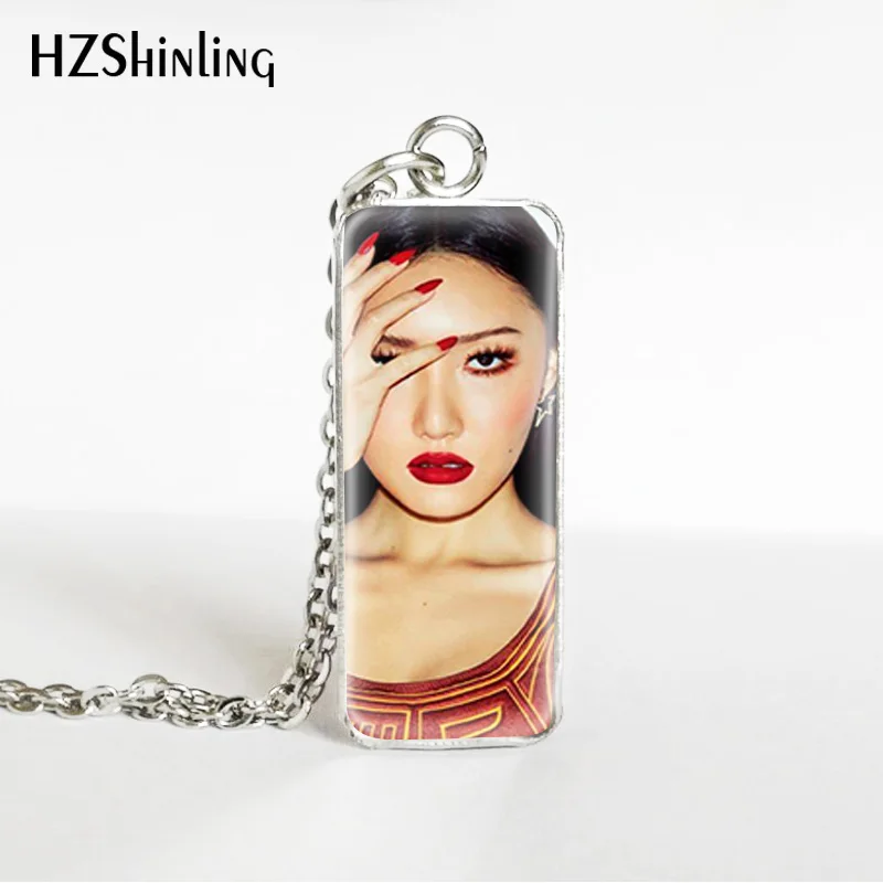 HZSHINLING New Arrival Kpop Female Group Mamamoo Hwasa Rectangle Stainless Steel Glass Pendants Silver Fashion Jewelry
HZSHINLING New Arrival Kpop Female Group Mamamoo Hwasa Rectangle Stainless Steel Glass Pendants Silver Fashion Jewelry
