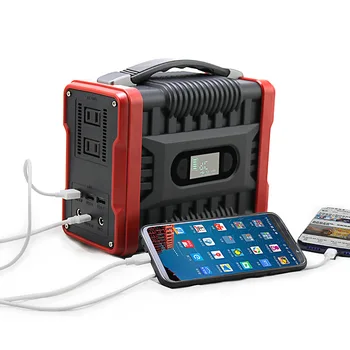 110V 220V 300W 60000MAH Portable Power Station Lithium Solar Power Generator Supply Camping Power Bank LED Lighting USB Type-C
110V 220V 300W 60000MAH Portable Power Station Lithium Solar Power Generator Supply Camping Power Bank LED Lighting USB Type-C